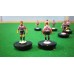 Subbuteo Andrew Table Soccer Juventus 2015-2016 3rd Jersey on Classic Hasbro Bases